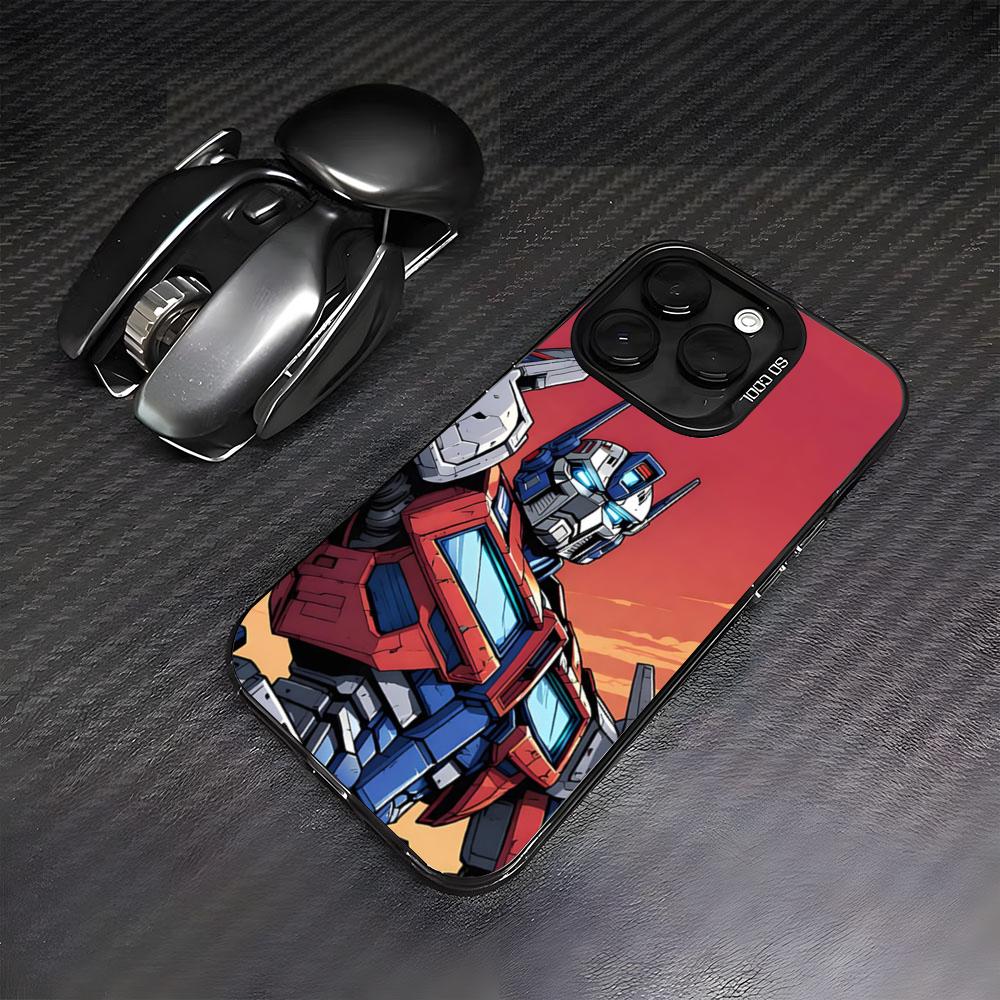 

T-Transformers-S Phone Case For IPhone17 Air 16 15 14 Plus 13 12 11 Pro 7 8 XS Max XR Silver Black Bumper Case iPhone 13 Pro