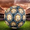 Winter Wildlife Emblem Round Football Size 5 Adult Ball Suitable for Training Matches and Outdoor Team.