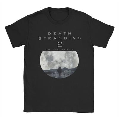 Pár tričko Death Stranding 2 Na pláži Trička Harajuku Videohra Letní tričko Streetový styl Oblečení Plus size