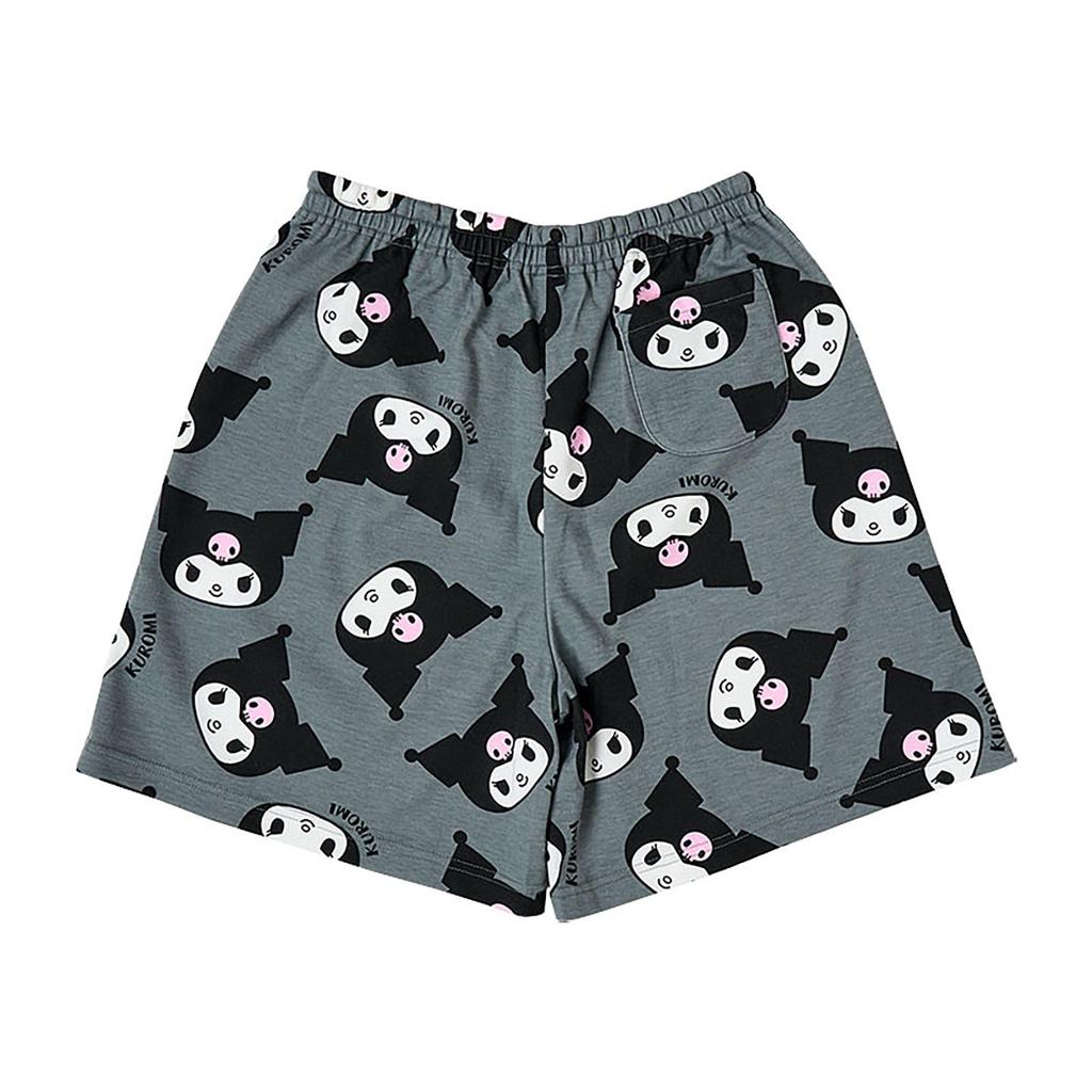 Sanrio 608041 Bavlněné šortky Kuromi, 65% Polyester, 35%