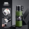 Large Capacity 304 Stainless Steel Insulated Portable Thermos Cup with Tea Separation