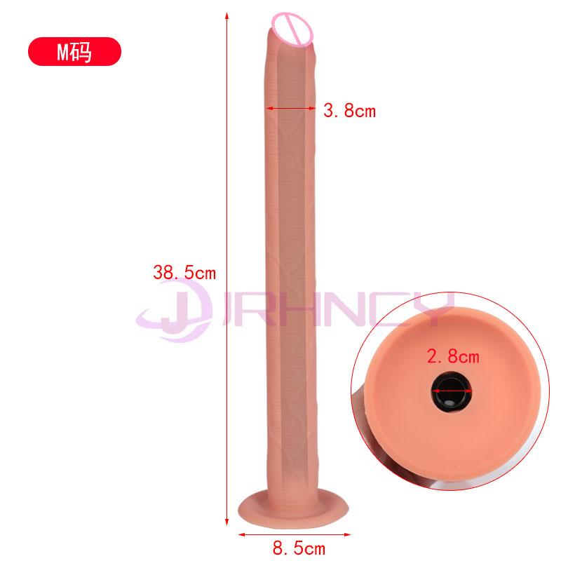 Soft Realistic Dildo XL Silicone Dildos For Women Vaginal Shower Men Anus Cleaner Enema Douche Anal Dildos Women Sex Toys