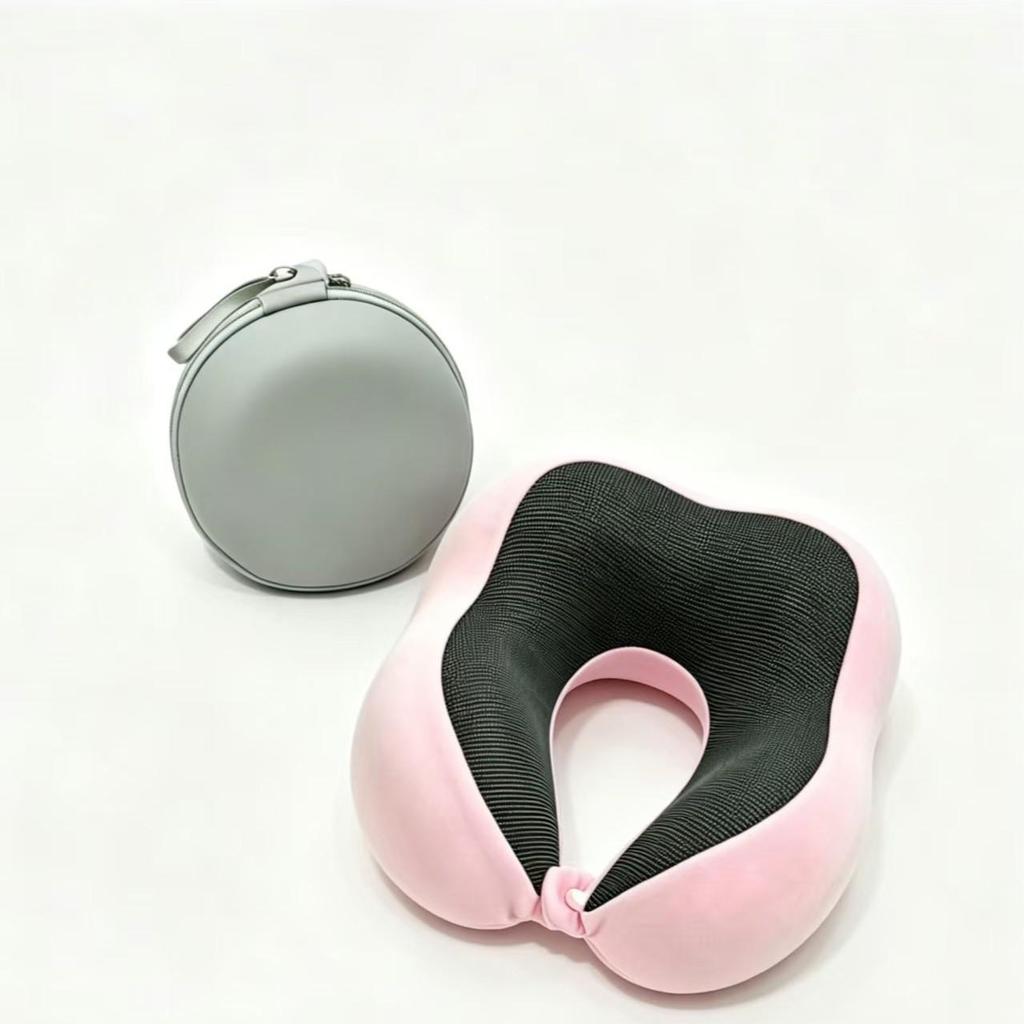 Slow Rebound Memory Foam U-Shape Neck Pillow for Travel