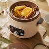 BEAR 4L Electric Purple Clay Stew Pot CN Plug (adapter Included)
