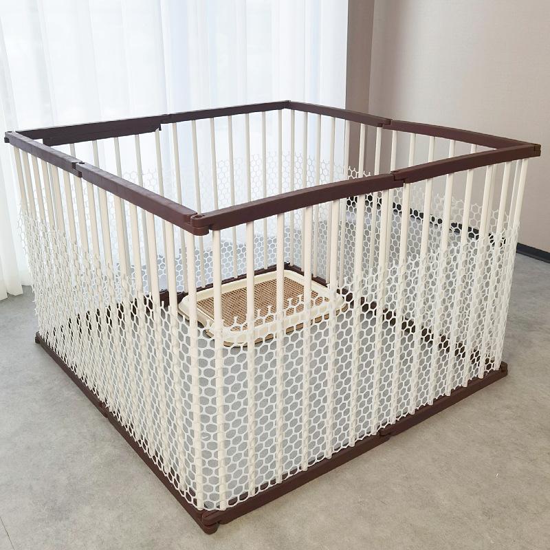 Pet Dog Crate Fence Dog Barrier Escape Prevention Protective Net For Cats Secure Mesh Panel Durable Pet Enclosure