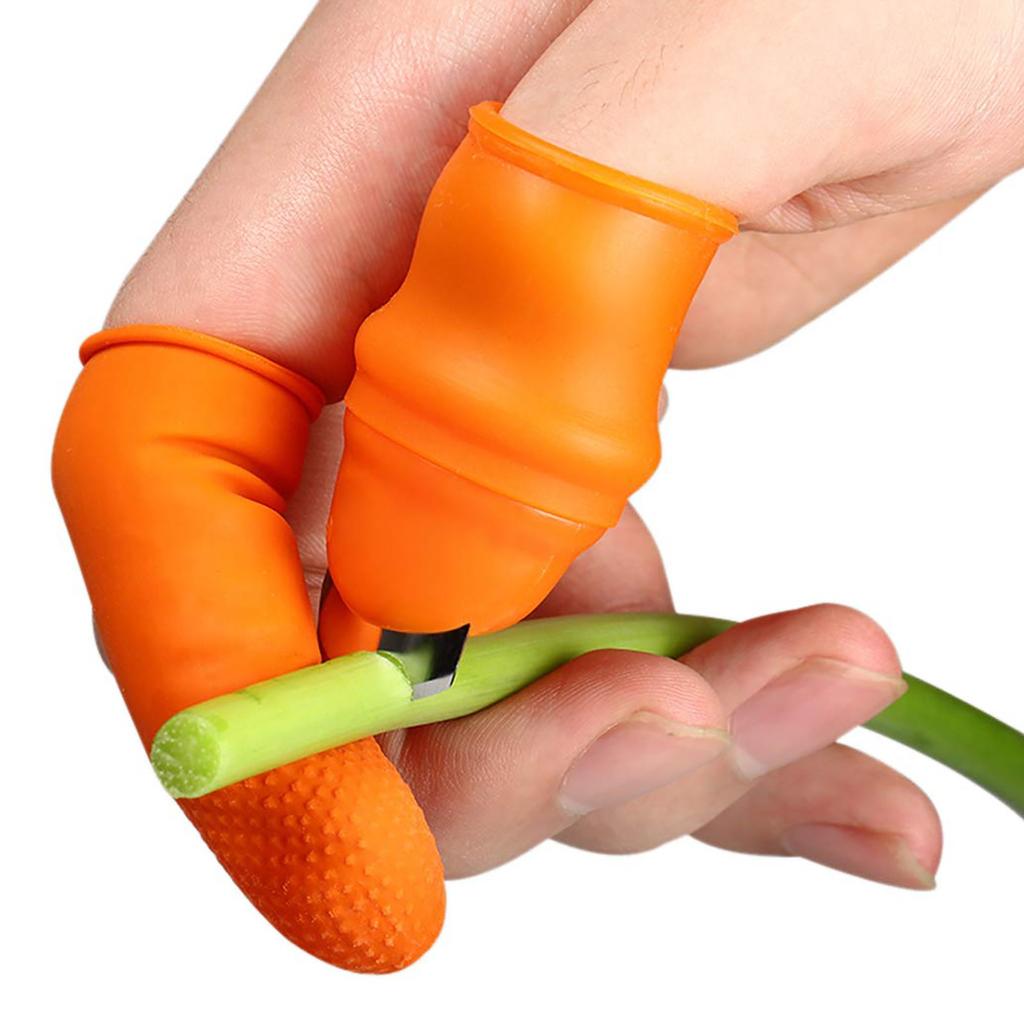 Fruit And Vegetable Picking Potted Plants Pruning Silicone Thumb Portable Gardening Tools
