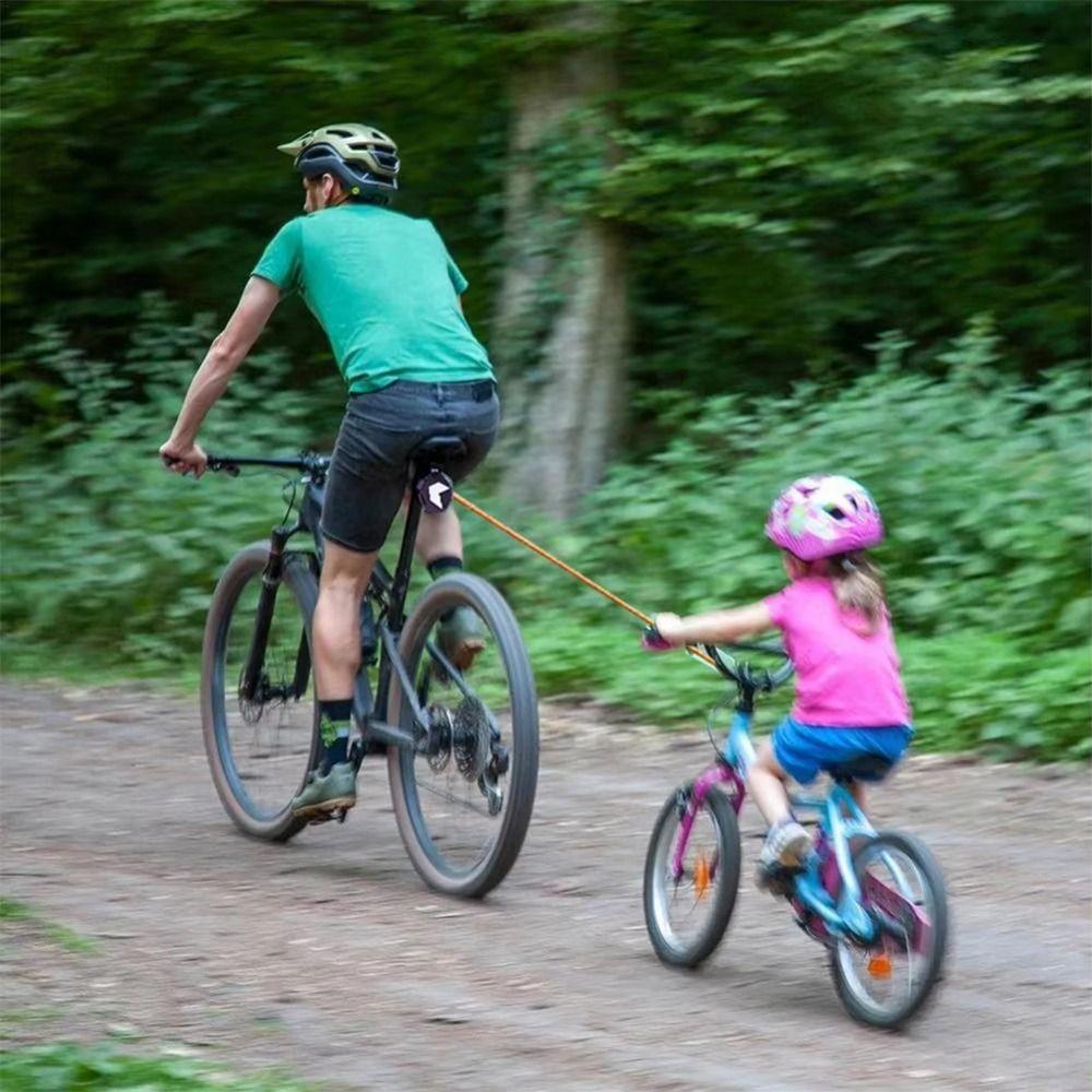 Zatáhovatelný lanový pás pro jízdní kolo Tahací lano MTB Lano pro přívěs Lano pro tažení kola Venkovní nástroj