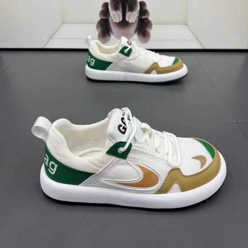 

Дизайнерские кроссовки на платформе с цветными блоками, белые, мужские, мягкие, удобные, унисекс, повседневные кроссовки, легкие, трендовые, мужская обувь 39