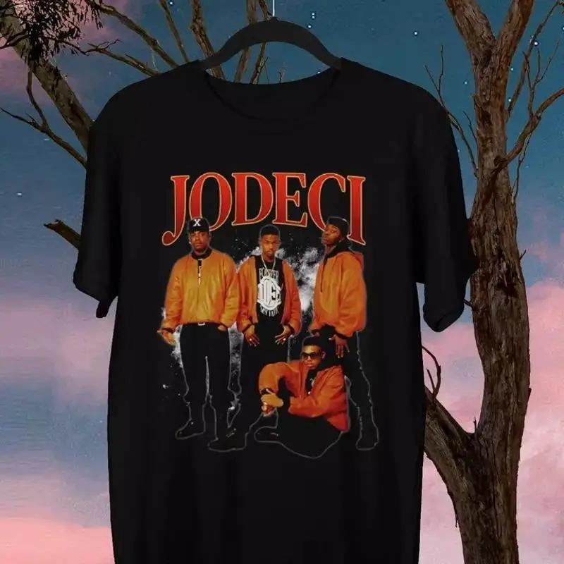 New Jodeci Band Cotton Black All Size T Shirt S разноцветный
