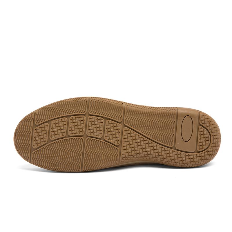 Men's Casual Leather Shoes Business Loafers Moccasin Breathable Slip On Boat Soft Driving Shoes