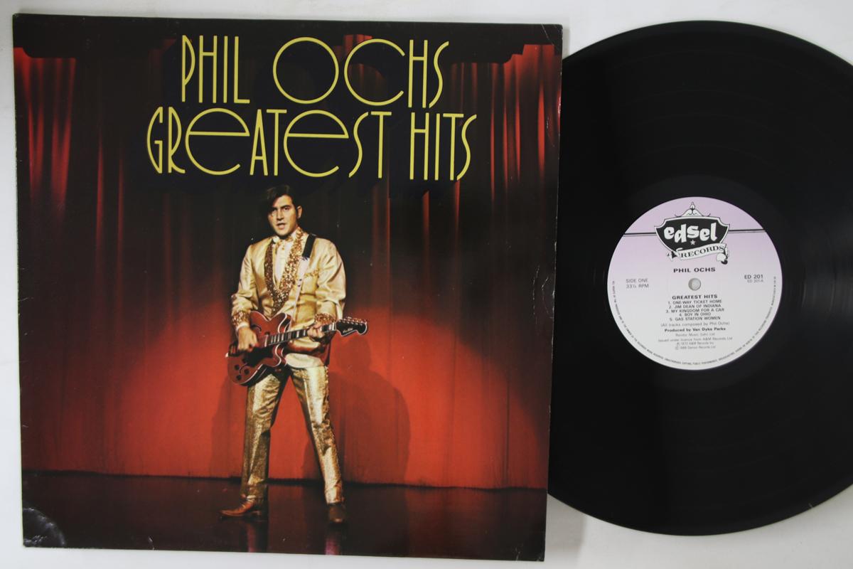 

LP Record PHIL OCHS - Greatest Hits ED201 EDSEL 1986 UK Rock Used