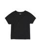 Seuweideu Ribbed Crop Tee [Black]