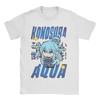 Unisex WOMEN TShirts Konosuba best girls  Hipster Pure Cotton Tees Short Sleeve  T Shirt Crew Neck Tops Summer