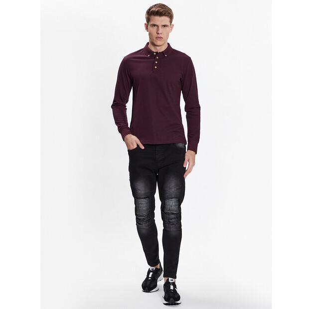 Brave Soul MJN-BIKERCHARC Jeans Black Skinny Fit