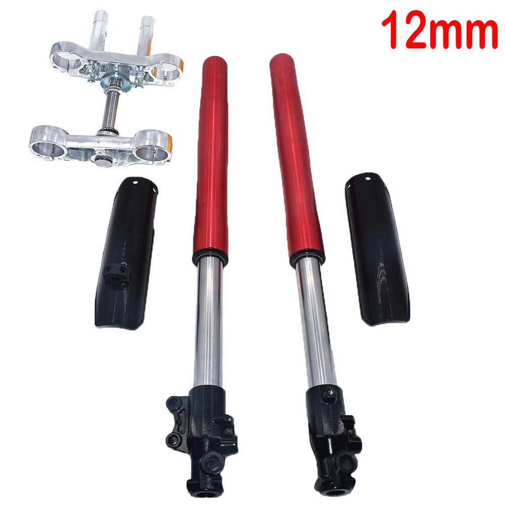 710MM Front Inverted Fork Shock Absorption 45MM/48MM with Device Upper and Lower Plate for Chinese Dirt Pit Bike CRF KLX