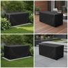 Rectangular Outdoor Storage Box Slipcover Tailored Deck Cover with