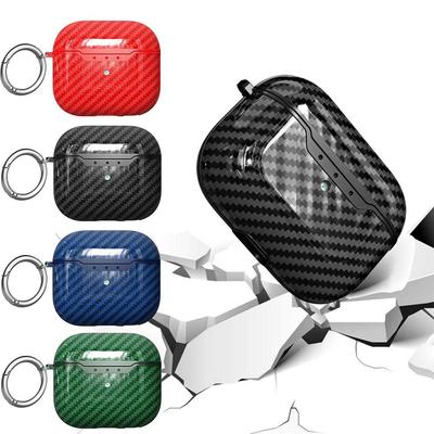 Soft Case TPU Fiber Pattern Earphone Cases For Airpods3,Case Headphones Protective Case For Apple Airpods Covers
