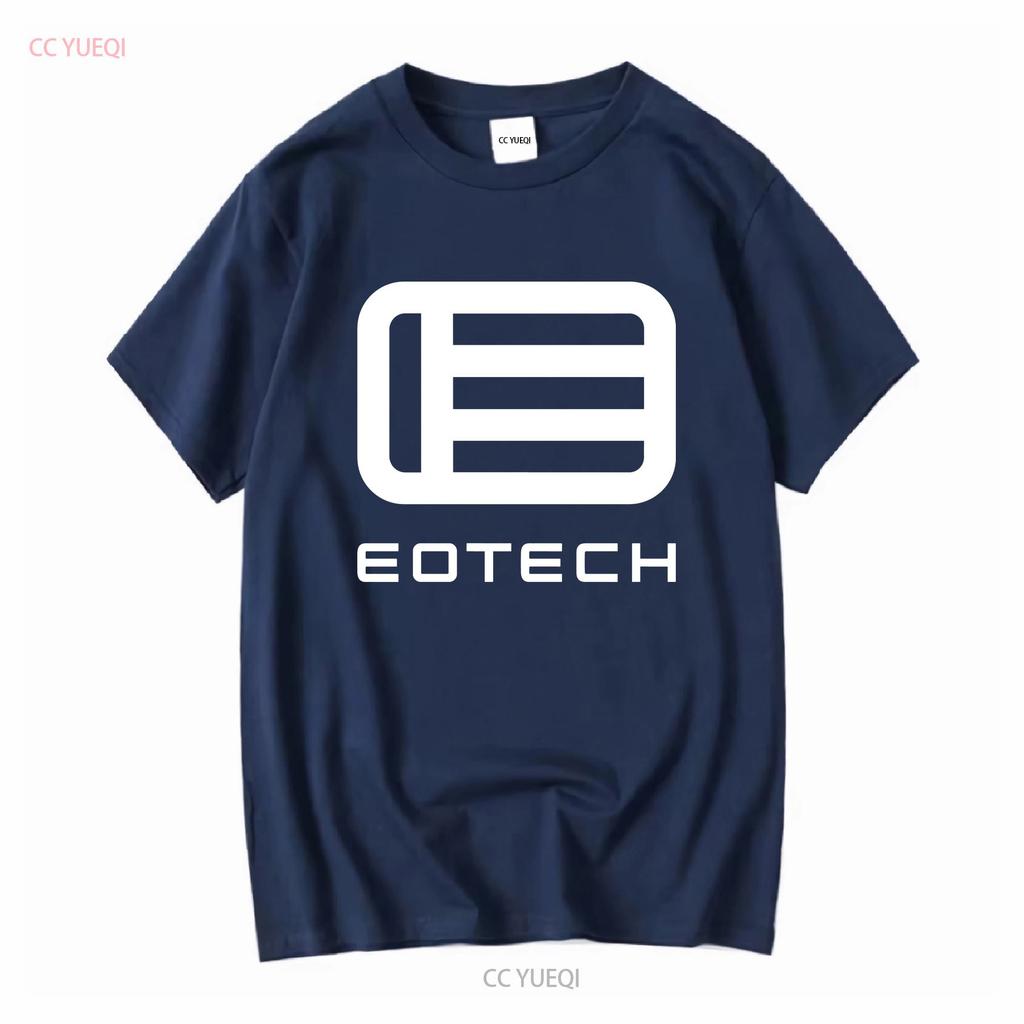 Hot Item Eotech Logo T Shirt Heavy Cotton MANY COLORS Vintage Washed Stretched Designer Clothes Soft Casual Homme Streetwear
