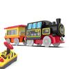 Electric Small Train Magnetic Connection Electric Tractor Head Children's Toys Compatible With Various Brands Of Wooden Rail Gifts