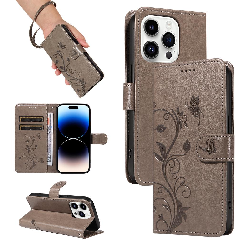 Suitable for Moto G84 Mobile Phone Leather Case Google 8A Apricot Tree Butterfly Flower Card Wallet Holder Hand Strap 1 + 11