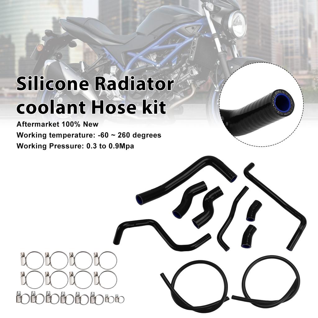 Silicone Radiator coolant Hose Fit For Suzuki SV 650 SV650 2016-2025