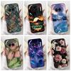 Schöne florale Malerei Handyhülle Für Nothing Phone (2a) Plus Schwarze Silikon-Weichhülle für Nothing Phone 2 Phone2a Stoßfänger