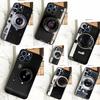 Retro Classic Vintage Camera Phone Case For iPhone 13 12 14 11 15 Pro Max Plus Mini 7 8 SE 2020 2022 X XR XS Max Cover