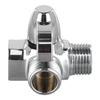 Diverter Valve 3 Way Brass Diverter Valve G1/2in T Adapter Converter For Shower Head Mounted Bath Tap Switch Outlet T Adapter