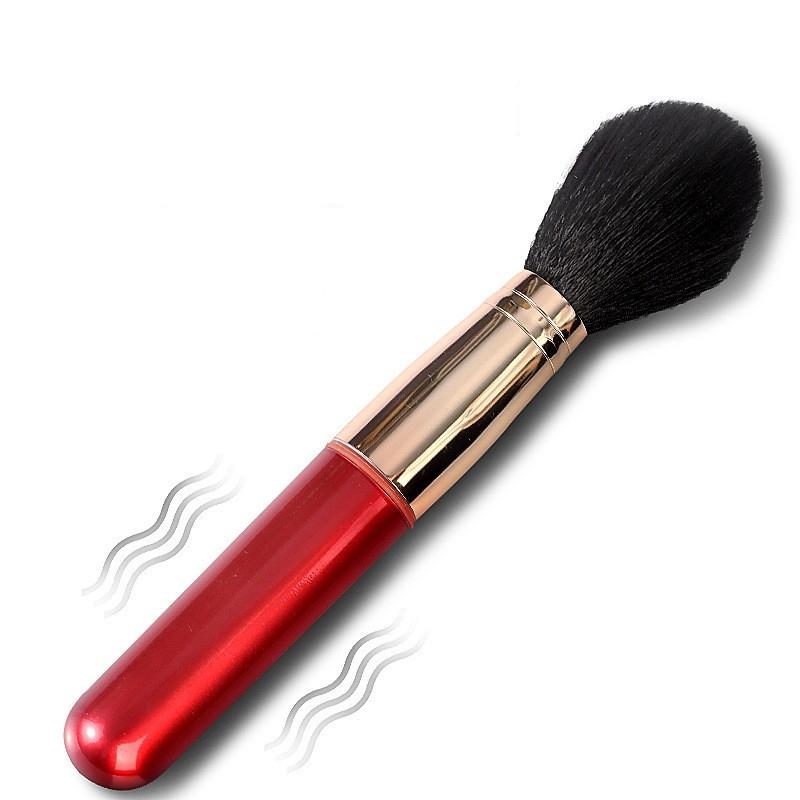 Makeup Brush Vibrator for Women, Discreet Clitoral Stimulator with Powerful Vibrations, USB Rechargeable Travel Sex Toy