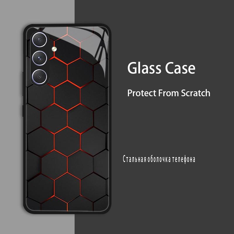 For Samsung S25 FE Case Cover Tempered Glass Case Hard Shockproof Coque Bumper For Samsung Galaxy S25FE M36 S25 FE Protect Case