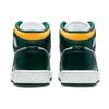 Air Jordan 1 Mid GS Sonics Buty dla dzieci Biały Szlachetny-Zielony Pyłek 554725-371