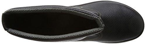 Simon Safety Boots, Half Boots, JIS Standard, Comfortable, Lightweight, Cushioned, Basic Boots, AW44, Black, Size 27.5 Cm