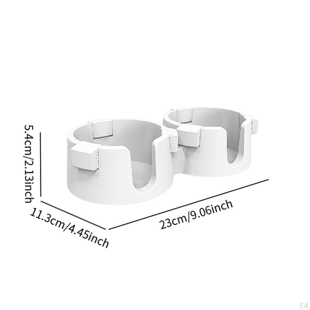 Beverage Holder Kitchen Tools Cup for Bedside Table Apartment Desktop Black