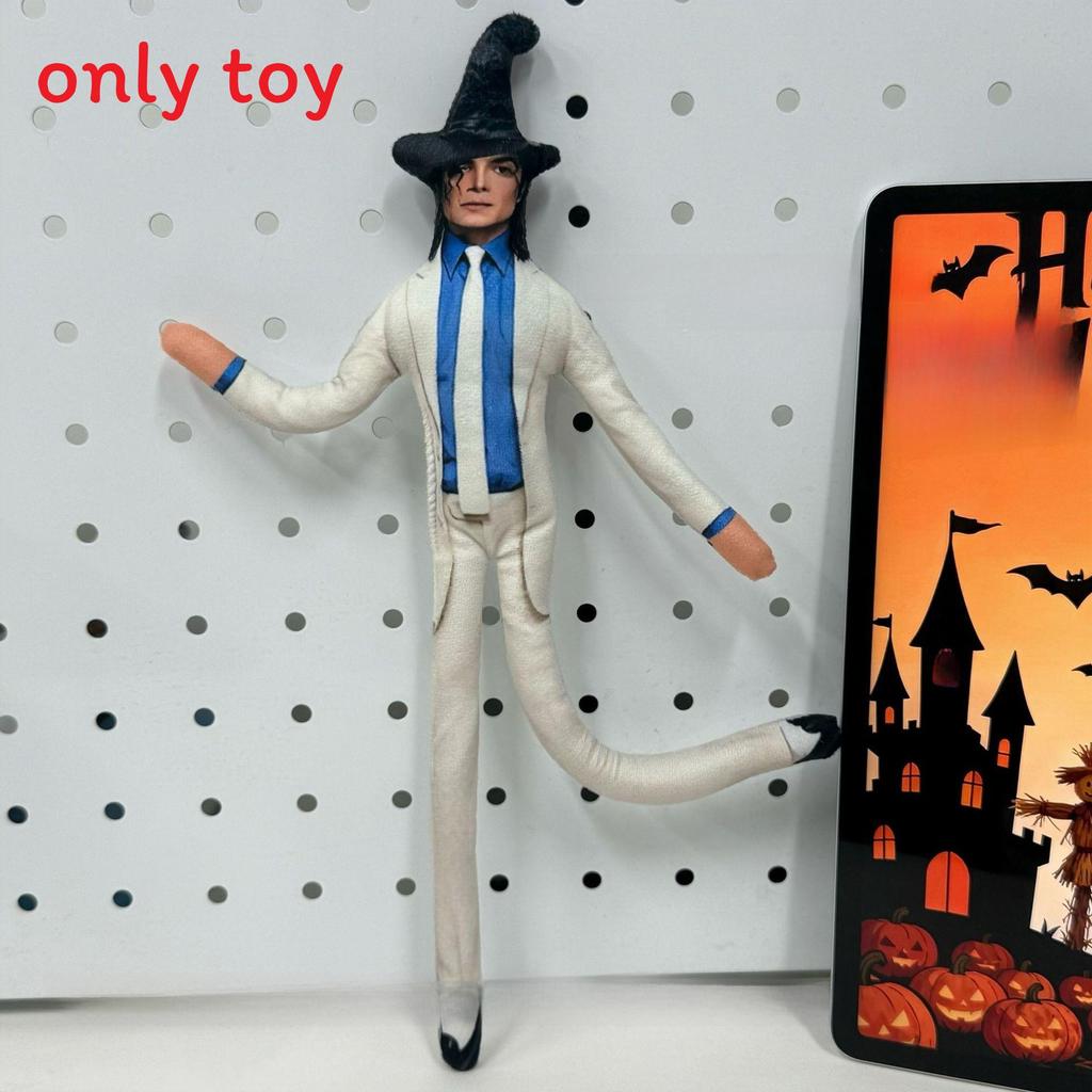 Michael Jackson Halloween Plush Doll With Skeleton Frame For Collectors