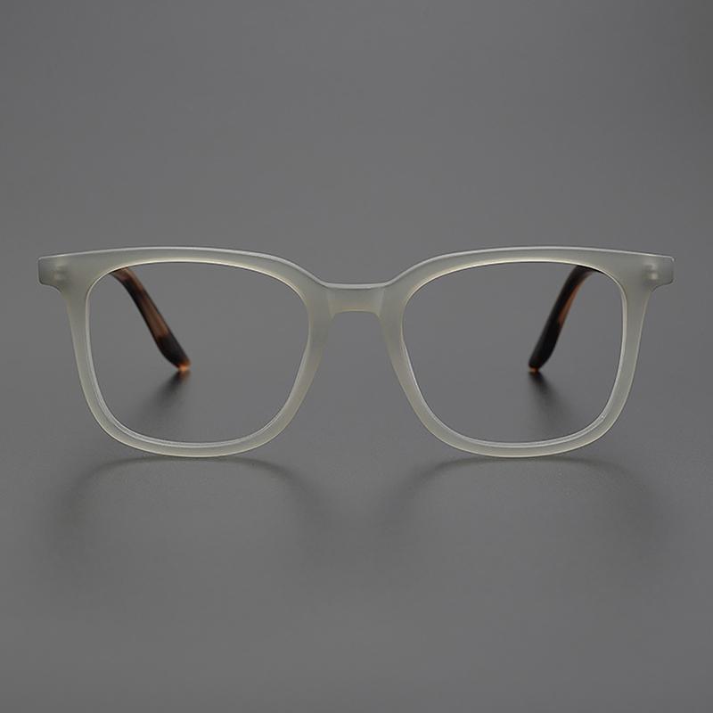 Fashion Vintage Frosted Square Optical Glasses Simple Trendy Unisex Eyeglasses For Women Men Literary Retro Matte Eyewear
