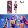 New Demon Hunters Action Figure Toy Rumi Mira Zoi KPop Demon Hunters Figurine Fan Club Birthday Gifts