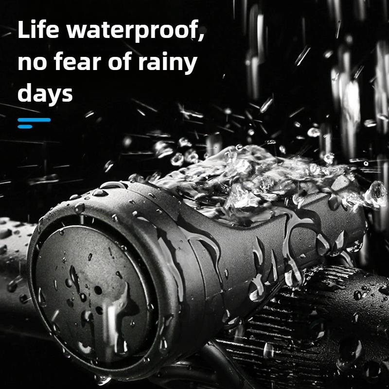 Hot Selling and Loud Bicycle bell,USB Rechargeable, Four Types of Bells,scooter,mountain Bike,children's Bike Riding Accessories