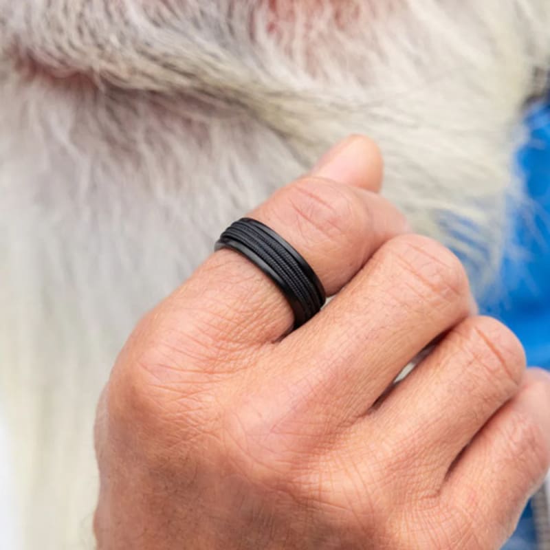 PIG & HEN Nabak 8 Ring - Black X Black