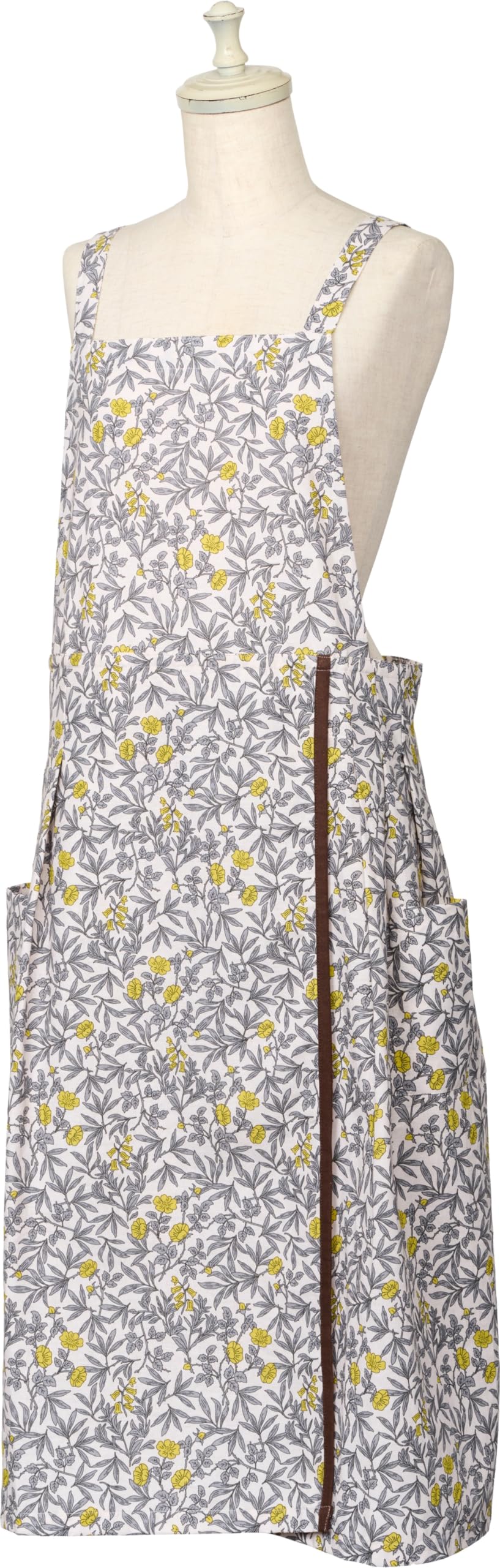 

Apron IVORY W94 D H90 [Rep] L Atelier Size Approx. слоновая кость