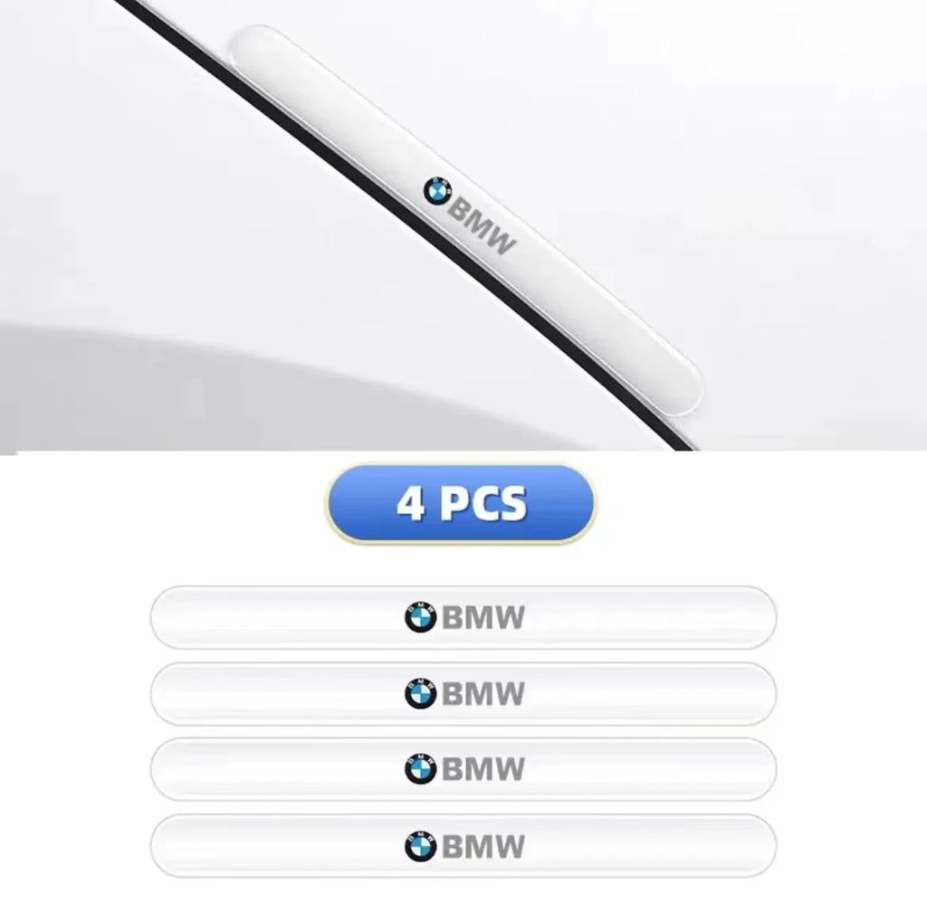 2025 Hot 4/8pcs Transparent Car Door Handle Protector Film Badge Stickers For BMW E39 E46 E30 E36 E87 E60 E90 F30 F20 X3 X5 X6 G