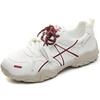 Early spring new embroidered moral training shoes women's thick-soled inner height-increasing casual shoes soft soles are not tired of standing for