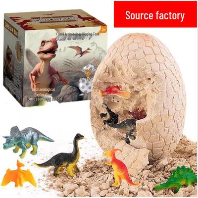Großes Dinosaurier-Ei Ausgrabungsspielzeug: Suche nach Edelsteinen & Dinosaurier-Fossilien