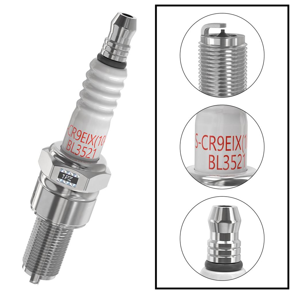 1PZ JP3-CR9 Iridium Spark Plug CR9EIB-9 3521 4 Pack Motorcycle Replacement Parts