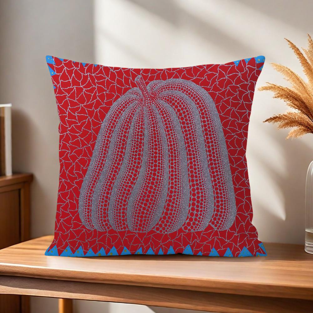 Cushion k-Kusama y-Yayoi Cover Comfortable Soft Pillow Case Art for Sofa Living Room Home Office Decor and Protective Covers