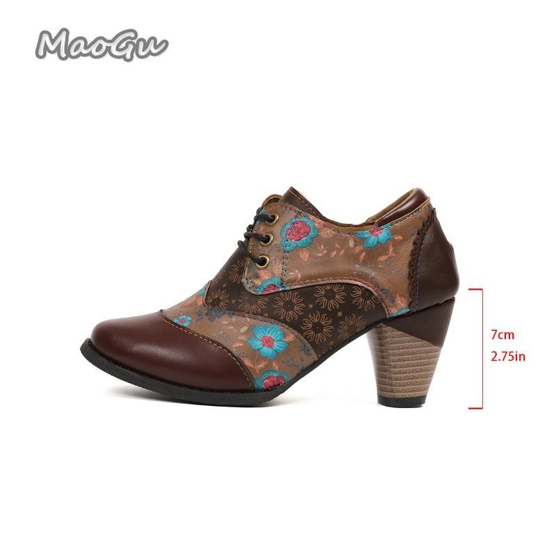Fashion New Bohemian Ankle Boots for Women High Heel Autumn Winter Women's Short Boots Size36 43 Ethnic Style Casual Shoes Botas Mujer