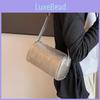 Stylish Unique Designed Cylinder Bag For Women In Chic Black Silver Pink White Colors