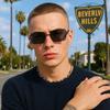 y2k Rimless Luxury Brand Designer Square Sunglasses Women For Men Vintage Punk Diamond Cutting Outdoor Driving Sun Glasses UV400