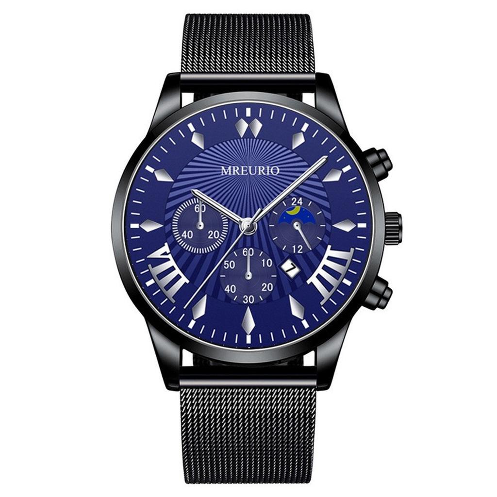 Men's Waterproof Luminous Running Alarm Clock Watch