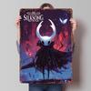 Hollow Knight Silksong Spielkunst Gedrucktes Poster Benutzerdefinierte Wandkunst Retro Vintage Metallblechschilder für Heimdekoration Zimmerdekorationen