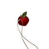 Creative Velvet Duckbill Clip Cute Necklace Hair Accessories Christmas Eve Hair Claw  Girls